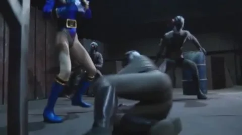 Cartoon Characters Engage in Fights and Intimate Moments