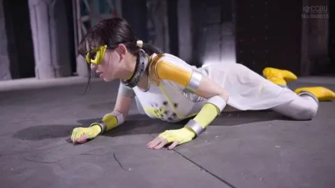 Asian Models Bound and Touched in Studio