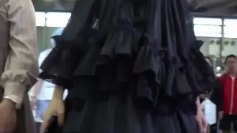 Asian Teen in Stockings and Underwear