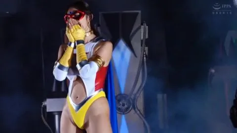 Asian Cosplay Sex in Dark Industrial Setting