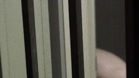 Slim Caucasian Woman in Bedroom