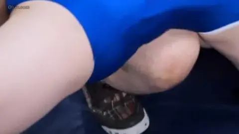 Asian Couple Wrestling and Intimacy