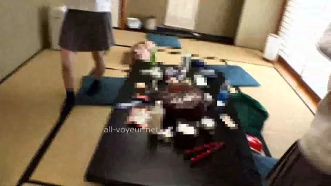 Lesbian Duo Intimate Moment