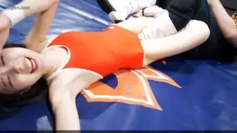 Woman in Leotard Restraint Scene