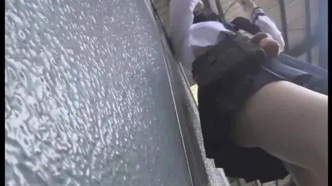 POV Brunette Teen Bent Over