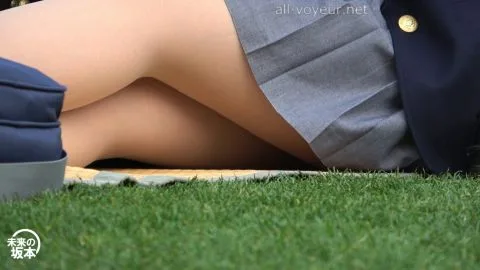 Asian Couple Intimacy in Grassland