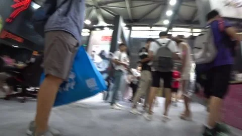 Asian Models at Exhibition