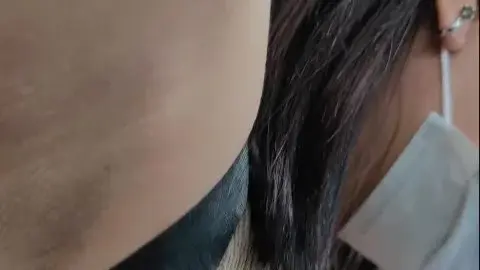 Asian Teen on Public Transportation