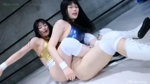 Asian Wrestlers in Action
