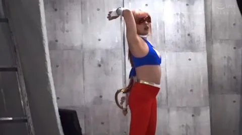 Asian Blonde in Bondage and Fantasy Scenes