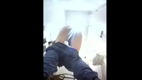 Scat and Watersports in Bathroom