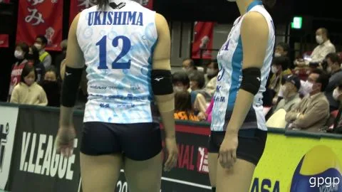 Asian Athletic Beauties in Sports Arena