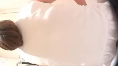 Asian and Caucasian Babes in Steamy Bathroom Scenes