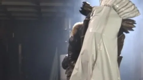 Asian Women in Costumes Dancing on Stage