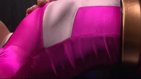 Asian Girls in Pink Costumes