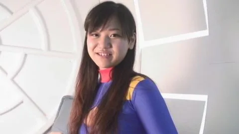 Asian Girl in Futuristic Outfit