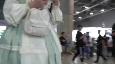 Asian Girls in White Lingerie and Stockings