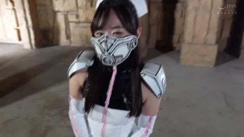 Asian Nurse in Fantasy Costumes and Medical Play