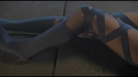 Asian Couple Engage in Erotic BDSM Play