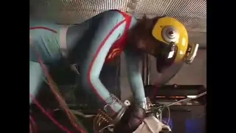 Latex Bodysuit Fetish Scene with Two Women