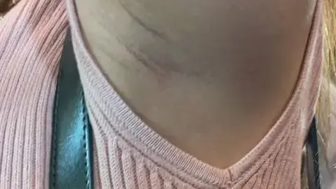 Asian Teen Shows Off Armpit Hair