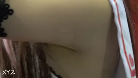 Asian Teen in Sailor Outfit