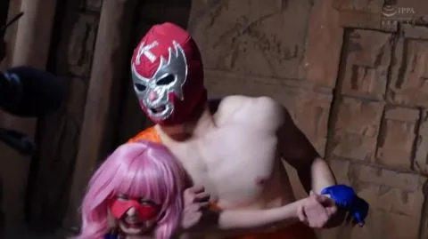 Asian Cosplay Wrestling & Seduction