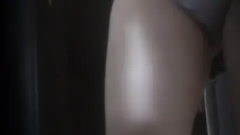 Asian Teen Explores Bedroom Solo