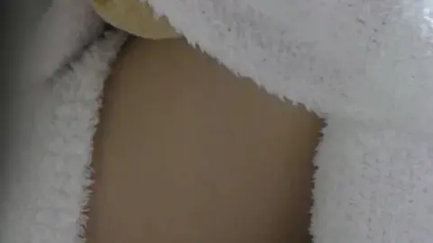 Slim Caucasian Woman Bathing and Sleeping