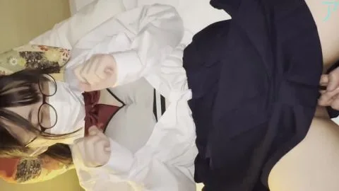 Asian Couple Intimacy in Bedroom