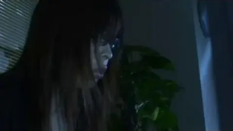 Asian Women in Red Latex Clothing Intimate Encounter