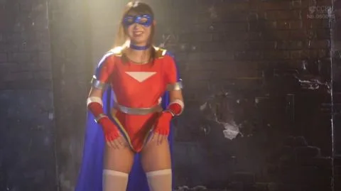 Asian Superhero Costume Erotic Scene