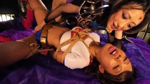 Asian Bondage and Nipple Play with 3 Women