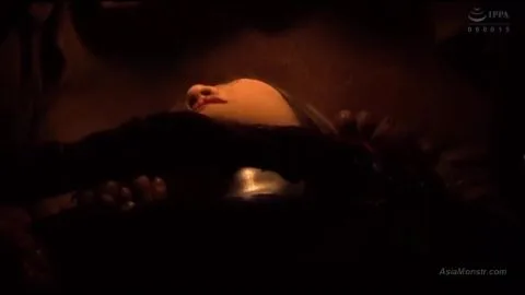 Asian Teen in Black Gloves and Blue Jacket