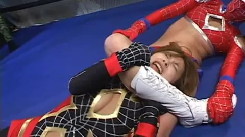 Asian Wrestlers in Action