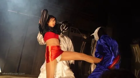 Asian Performers in Martial Arts and Bondage Scenes