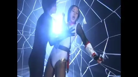 Asian Lesbians in Costume Engaging in Aggressive Play