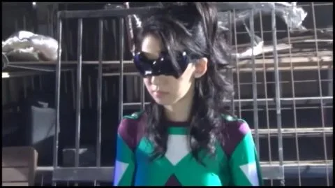 Asian Superhero Couple in Industrial Setting