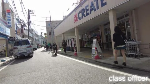 Asian Girl Shopping Tease