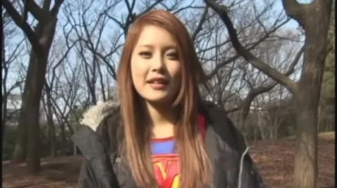 Asian Girl Captured in Woods